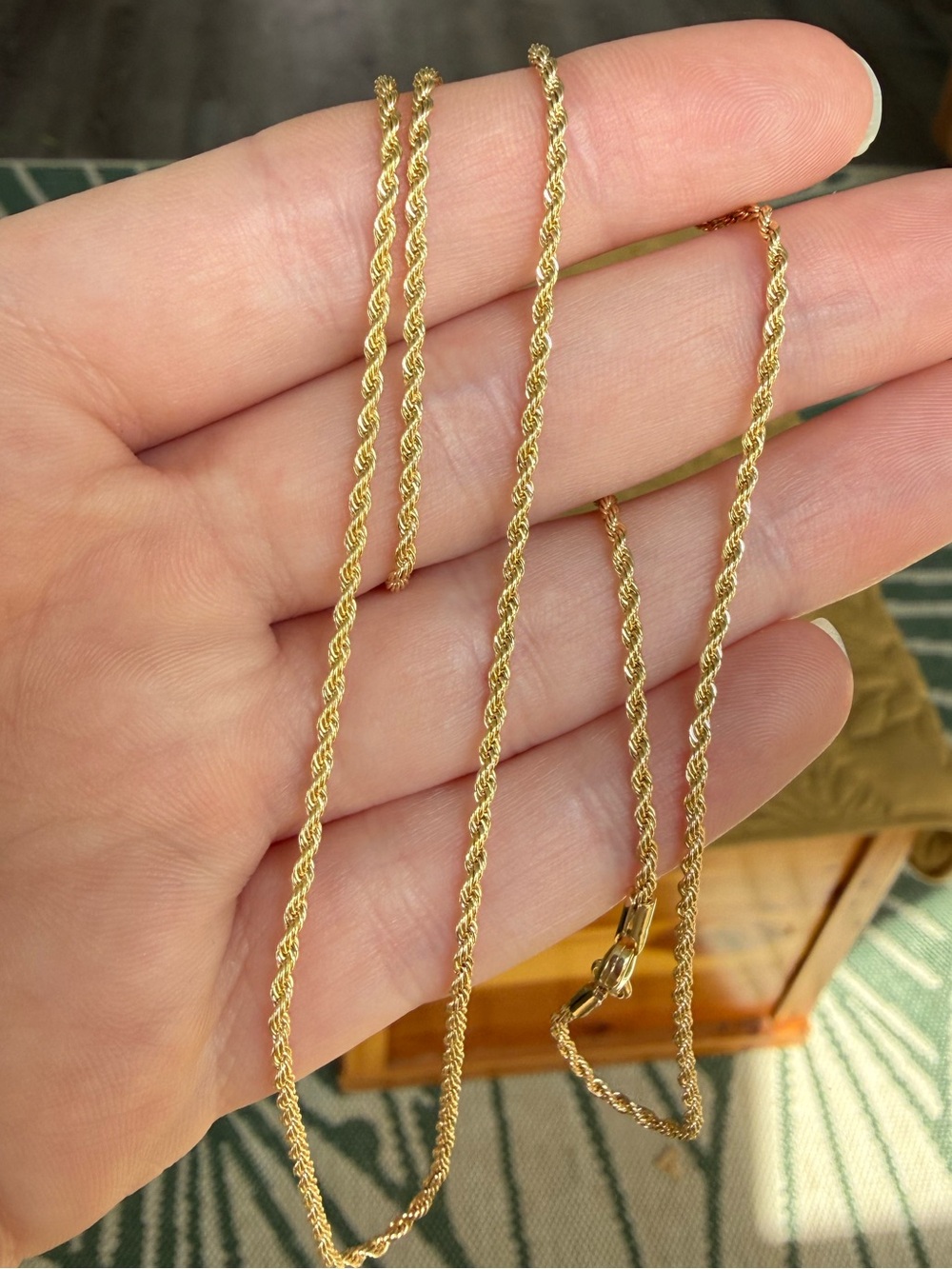 Classic GP Rope Chain Necklace - Picture 2 of 10